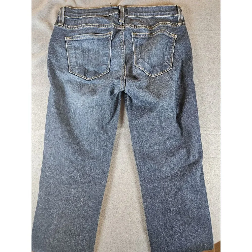 Judy Blue Jeans Women Size 9/29 Zip Stretch Made in USA‎ 8395 Dark Wash